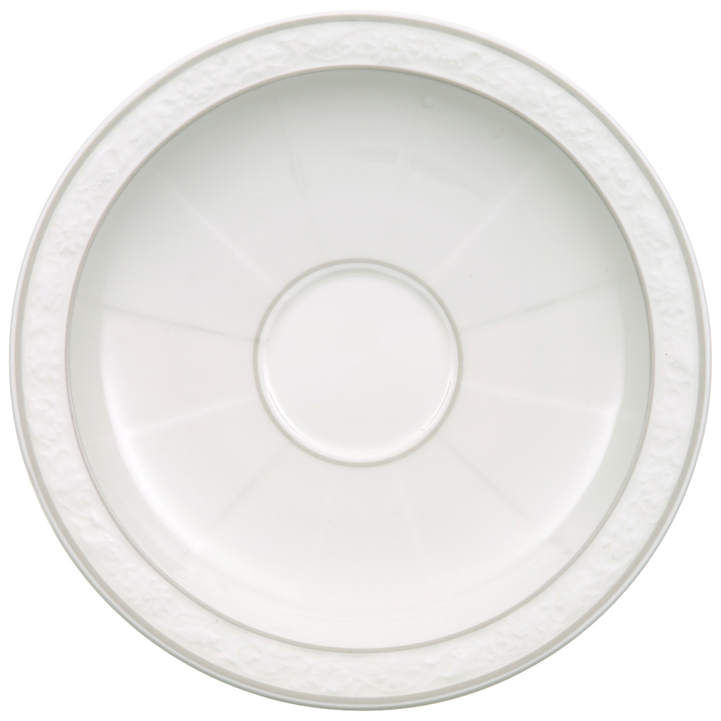 Villeroy und Boch Mokka-/Espressountertasse - Maße: 13 x 13 x 1,6 cm / Ser.: Gray Pearl