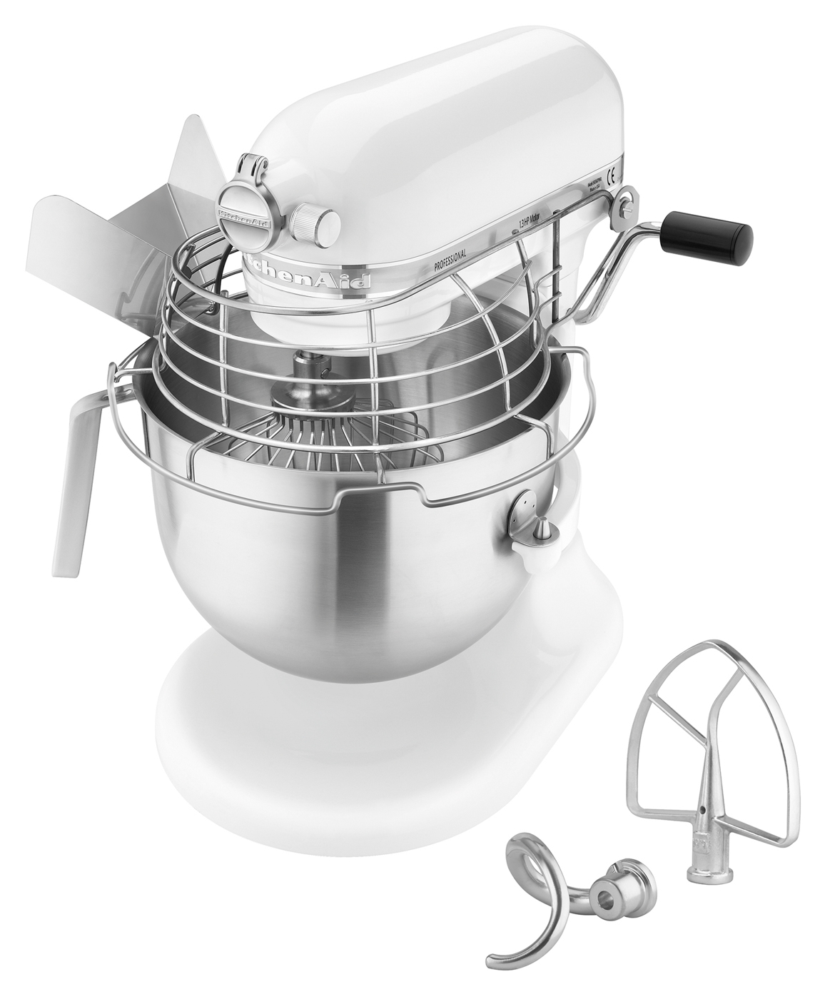Bartscher KitchenAid 5KSM7990XEWH weiß, 6,90L |Sicherheitsschalter: Ja | Maße: 28,7 x 37,1 x 41,7cm. Gewicht: 12,2 kg