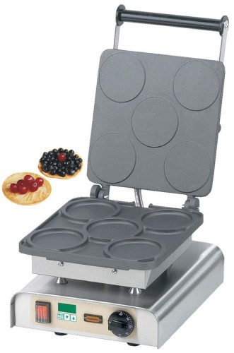 NEUMÄRKER Bliniseisen I mit Digitaltimer, Aluminiumplatten beschichtet 310x340x250 mm