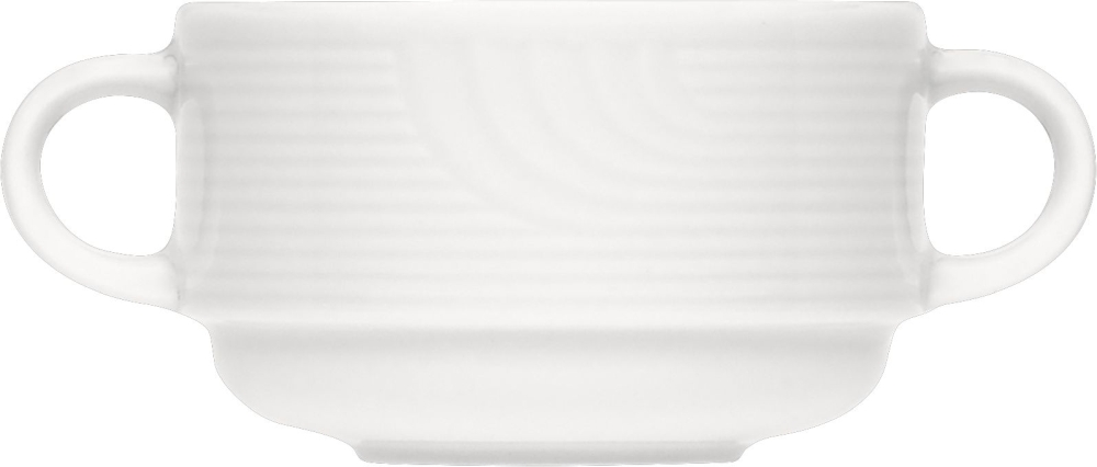 Suppenobertasse CARAT, Inhalt: 0,27 ltr., stapelbar, Bauscher, uni weiss