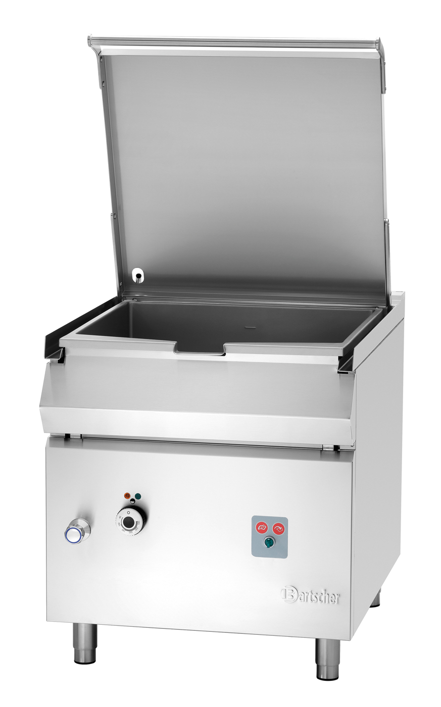 Bartscher Kippbratpfanne 900 E87LEK | Frequenz:50/60 Hz | Maße: 80 x 90 x 90,0 cm. Gewicht: 162 kg