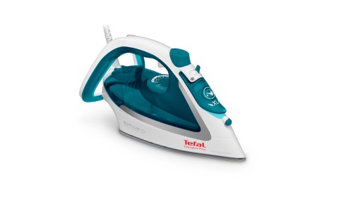 TEFAL EASYGLISS PLUS Dampfbügeleisen für Kleidung Durilium Airglide Bügelsohle 2500 W für schnelles Aufheizen Bügeleisen mit 45 g/Min. kontinuierliche