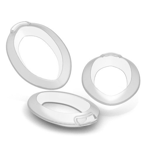 Ornamin 10er-Set Tremor-Löffelaufsatz 710 DT, transparent