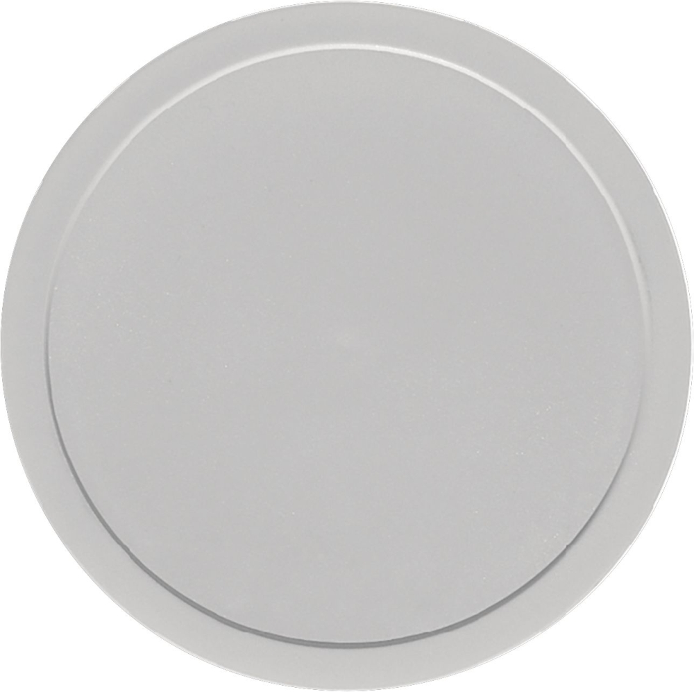 BAUSCHER kunststoffdeckel Deckel grau flach Ø 109 mm