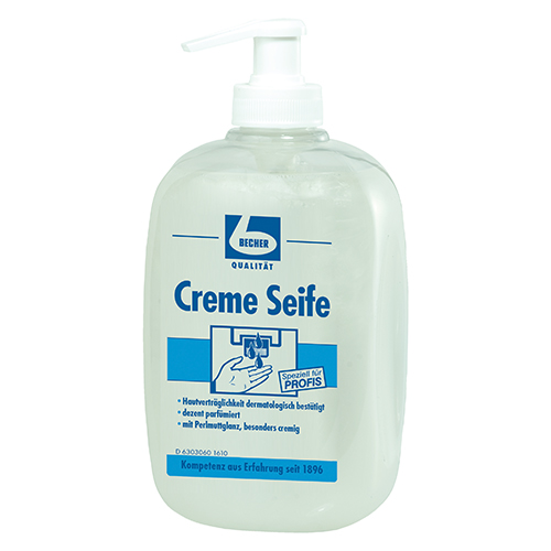 Dr. Becher Creme Seife 500 ml Pumpflasche von Dr. Becher