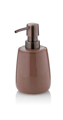 KELA Seifenspender Liana Keramik wolkenrosa 15,0cm 8,0cmØ 300,0ml