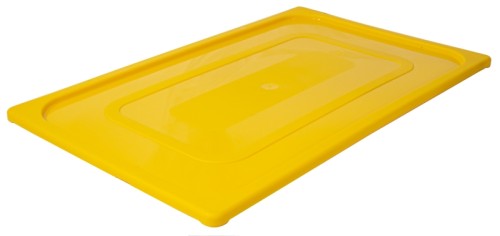 GN-Deckel 1/1, gelb aus Polypropylen für Serie 5511
