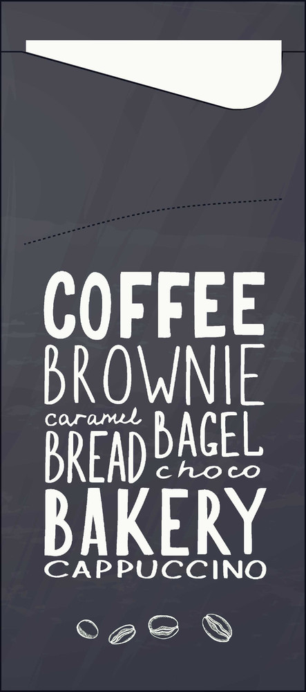 DUNI Sacchetto Zelltuch 190 x 85 mm, Bakery