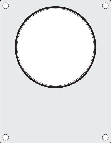 Matrize für HENDI 976722 Versiegelungsmaschine, HENDI, ein runder Behälter (165 mm)