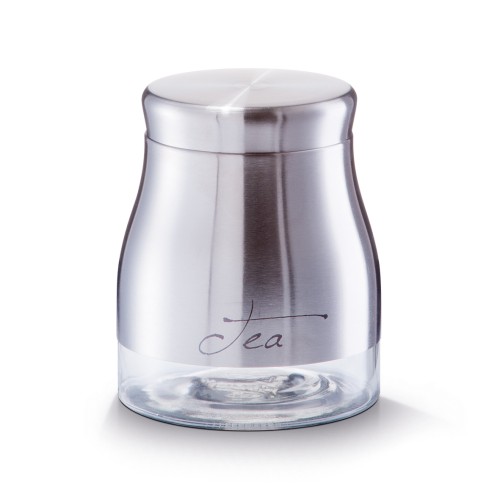 Zeller Vorratsglas Tea, 900ml, Edelstahl