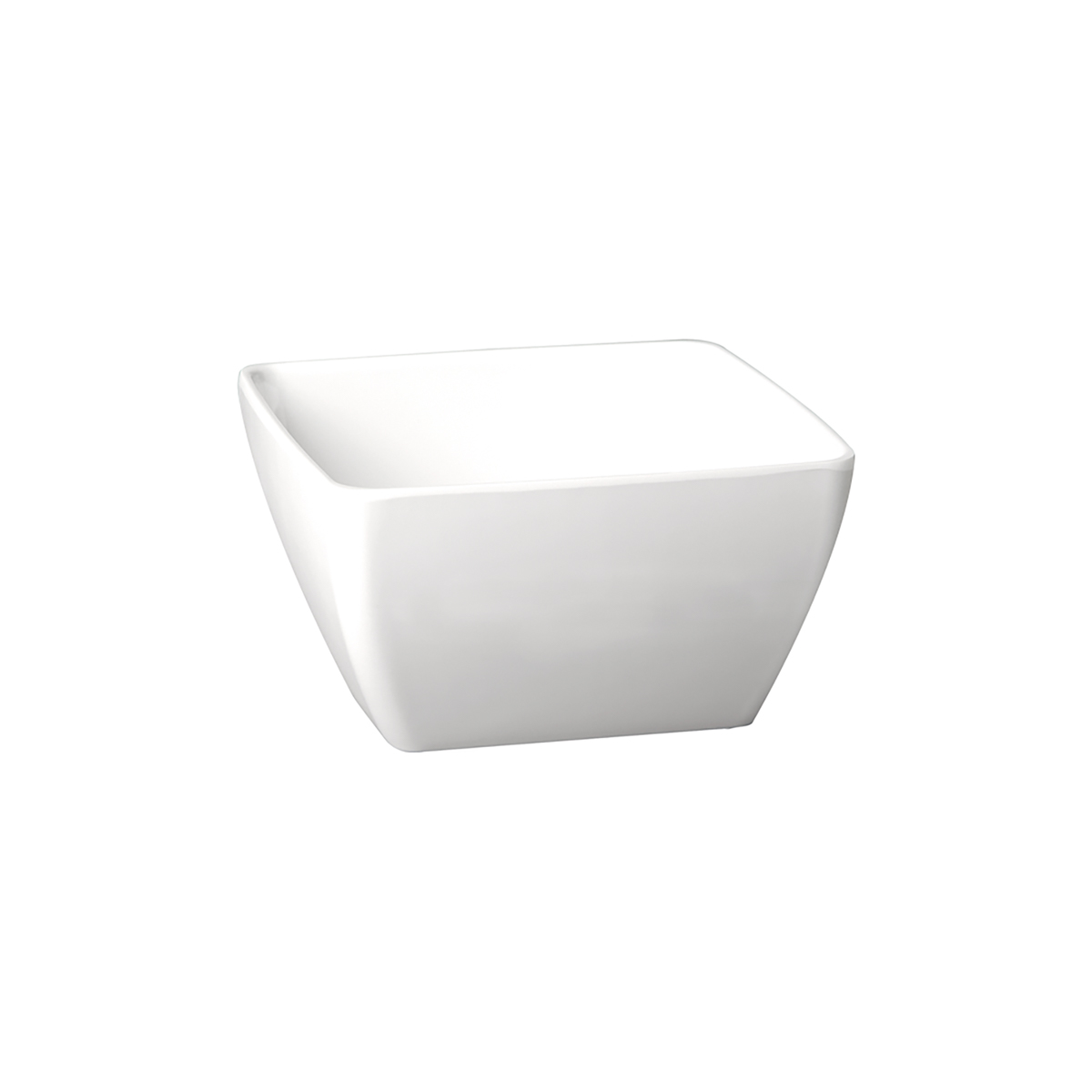 Schale -FRIENDLY BOWL-, 9 x 9 cm, H: 4 cm, PET, weiß, 0,14 Liter