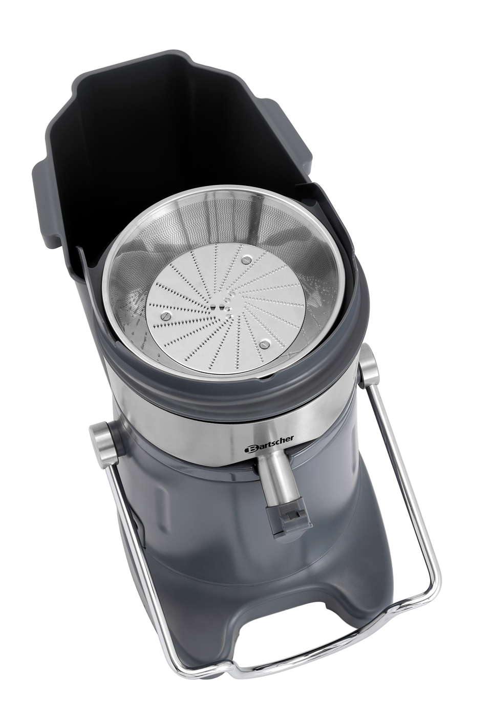 Bartscher Entsafter Powerfresh | Steuerung: Knopf| Maße: 26 x 45 x 50,5 cm. Gewicht: 12,9 kg