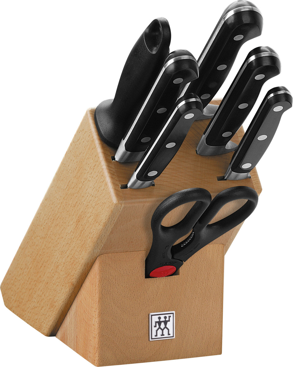 Messerblockset, 8-tlg, Natur, Natur, Serie: Professional S. Marke: ZWILLING