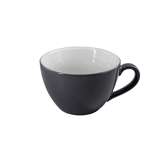 Obertasse 0,32 l - Form: Table Selection - Dekor, 79934 anthrazit - aus Porzellan. Hersteller:, Eschenbach. "Made in Germany".