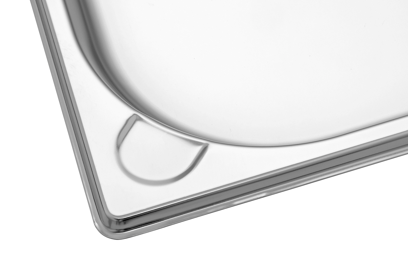 Bartscher GN-Behälter, 2/3 GN,T20, Basic Line |Ausführung: Ohne Perforation | Maße: 35,4 x 32,5x 2,0 cm. Gewicht: 0,15 kg