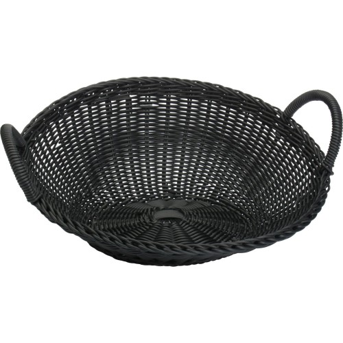 Westmark Korbschütte rund, Ø 42 x 18,5 cm, schwarz