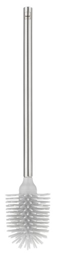 KELA Wc-Bürste-Edelstahl Griff La Brosse Silikon hellgrau 42,5cm 8,0cmØ