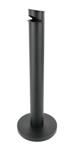 Standascher. pulverbeschichteter Stahl. mit herausnehmbarem Aschenbehälter, Bodenplatte Ø