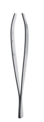 Grätenpinzette Chromstahl, mattiert
