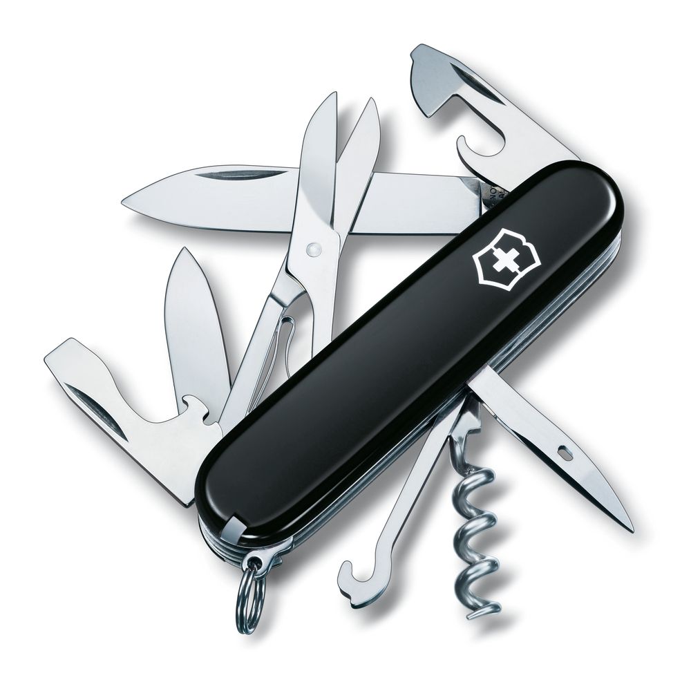 Victorinox Offizierm. schwarz mit gross Blister
