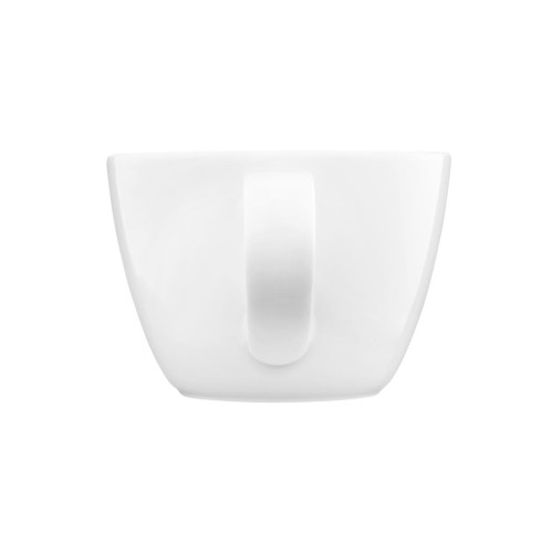 Seltmann Kaffeeobertasse 0,24 l, rund, Form: Life, weiss5017 Phantom Black, hohe Kantenschlagfestigkeit, Made in Germany