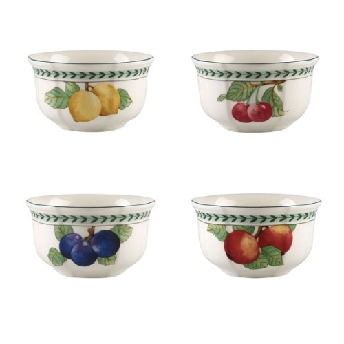 Villeroy & Boch French Garden Modern Fruits Schüssel / Bol Set 4-teilig