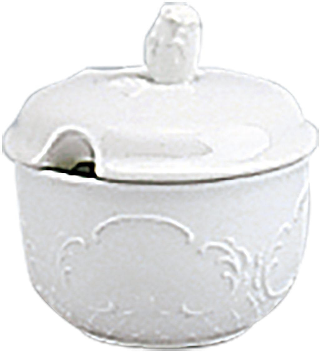 Marquis Zuckerdose Relief Komplett 0,19l Höhe: 9,4 cm von SCHÖNWALD