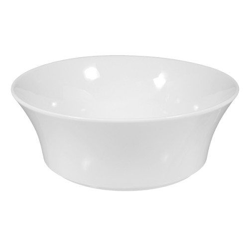 Schüssel SAVOY, Durchmesser: 24 cm, rund Höhe: 8,5 cm, uni weiss, Seltmann Porzellan.