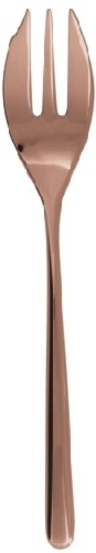 Sambonet Linear Edelstahl/PVD Kupfer Kuchengabel