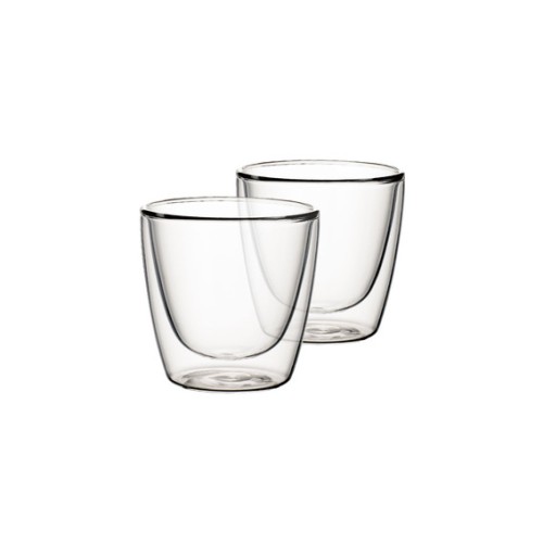Villeroy & Boch Becher M, Set aus 2 Stück, 8 cm Durchmesser, Serie Artesano Hot Beverages, Inhalt: 0,22 Liter