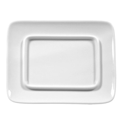 Seltmann Unterteil zur Butterdose 250 g, eckig, Form: Compact, weiss, hohe Kantenschlagfestigkeit, Made in Germany