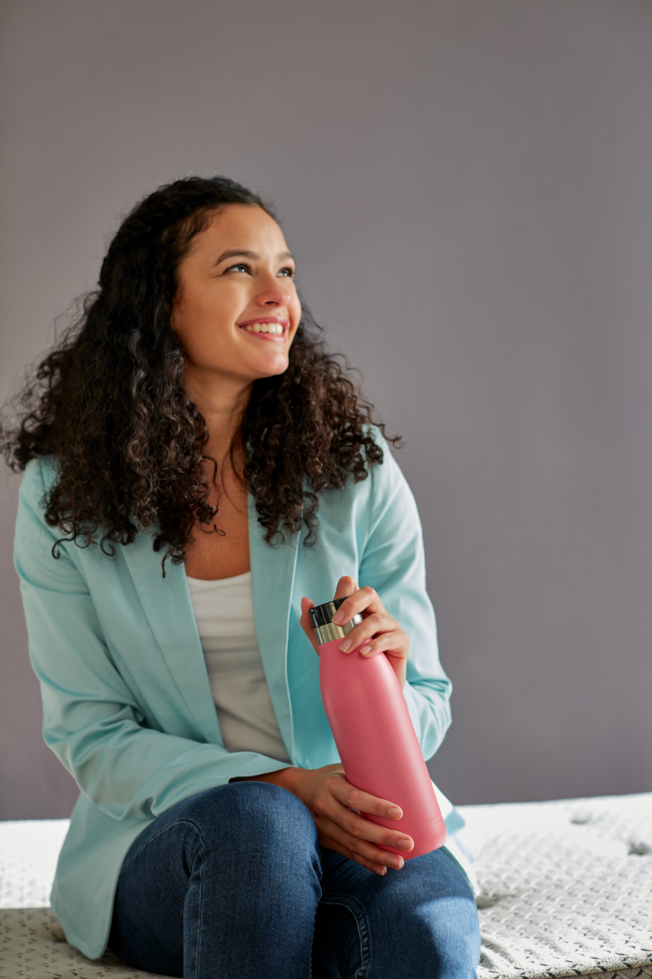 EMSA BLUDROP COLOR Isoliertrinkflasche, Koralle 0,5L