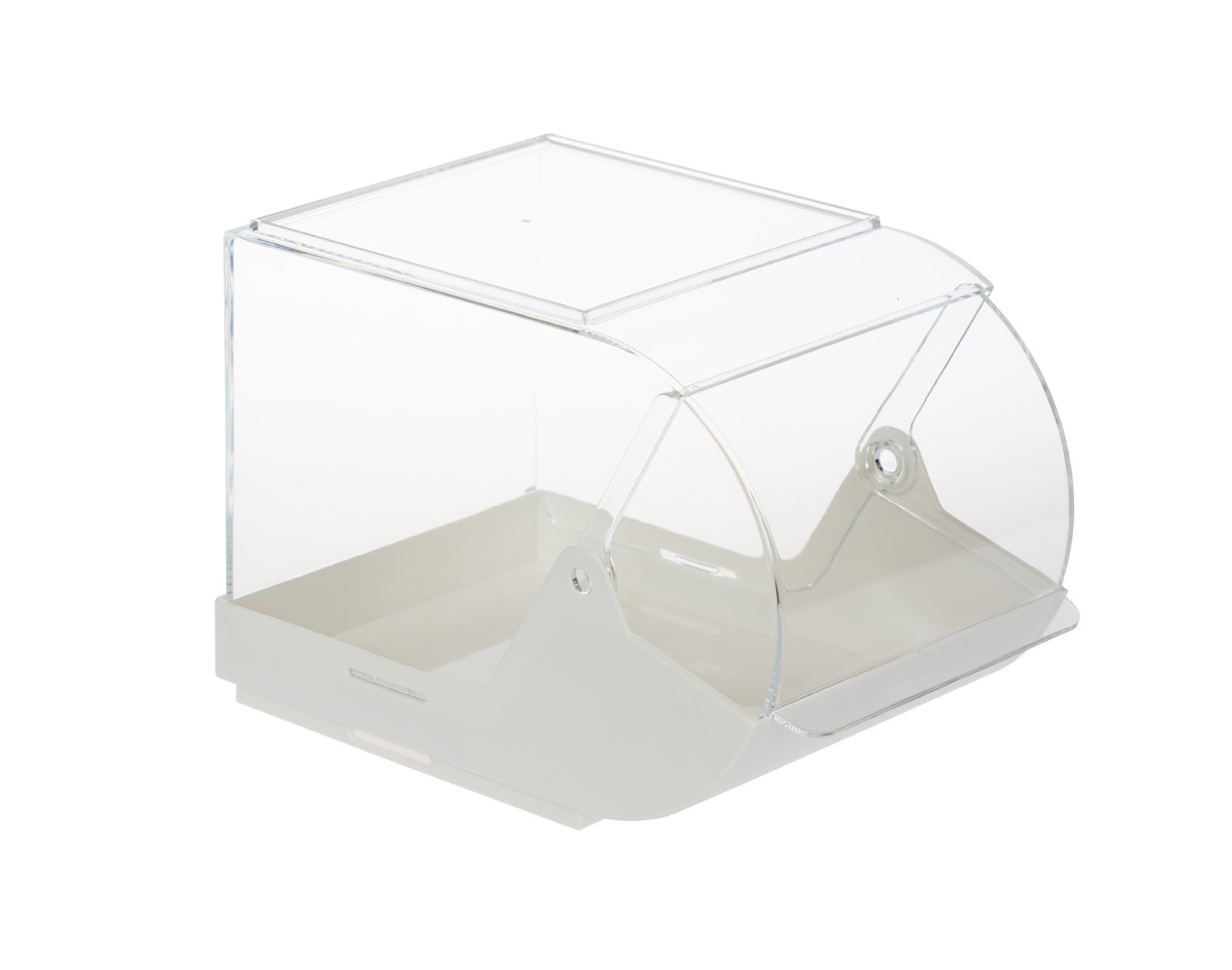 Universalbox PILA, weiß Unterteil weiß, Polypropylen ca. 23 x 14,5 cm, Höhe 15 cm