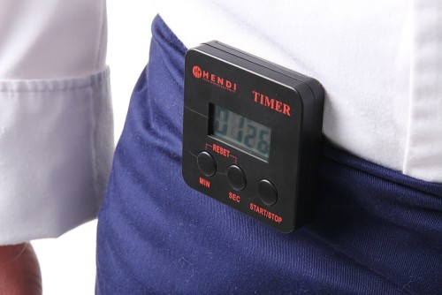 HENDI Digitaler Küchenwecker - 67x(H)67 mm