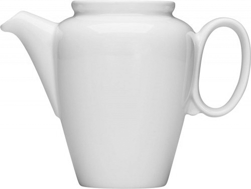Bauscher Teekanne Unterteil COME4TABLE, Durchmesser: 155 mm, Inhalt: 0,30 ltr., Höhe: 133 mm, uni weiss