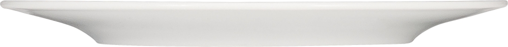 Bauscher Teller flach COME4TABLE, mit Fahne, Durchmesser: 320 mm, Höhe: 28 mm, uni weiss.