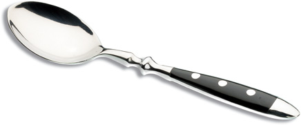 Kaffeelöffel NOSTALGIE schwarz 18/0