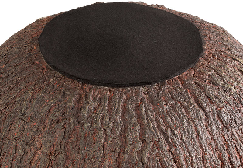 Schale -COCONUT- Ø 18 cm, H: 9,5 cm Beton, 1 Liter mit möbelschonender Unterseite nicht spülmaschinengeeignet zerbrechlich