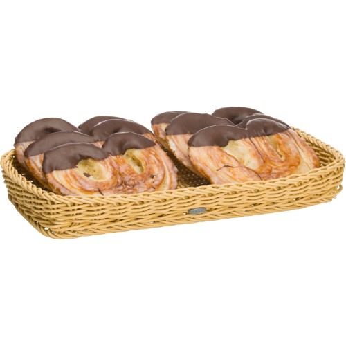 Westmark Tablett eckig, 40 x 20 x 5 cm, hellbeige