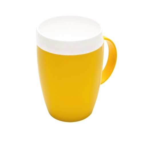 Ornamin Becher mit Trink-Trick 905 gelb/weiss 140ml