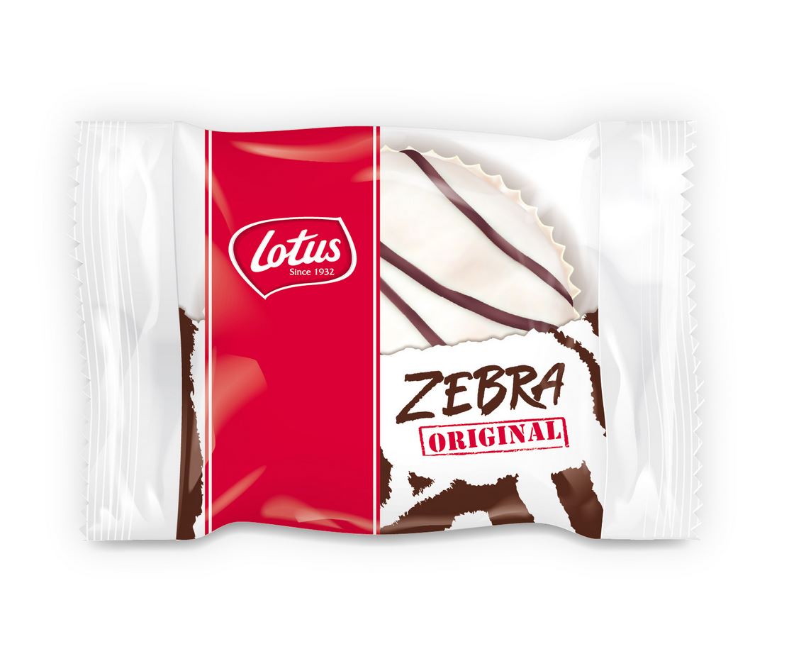 Lotus Minikuchen ZEBRA, Inhalt: 48 Stück à 31 g je Karton.