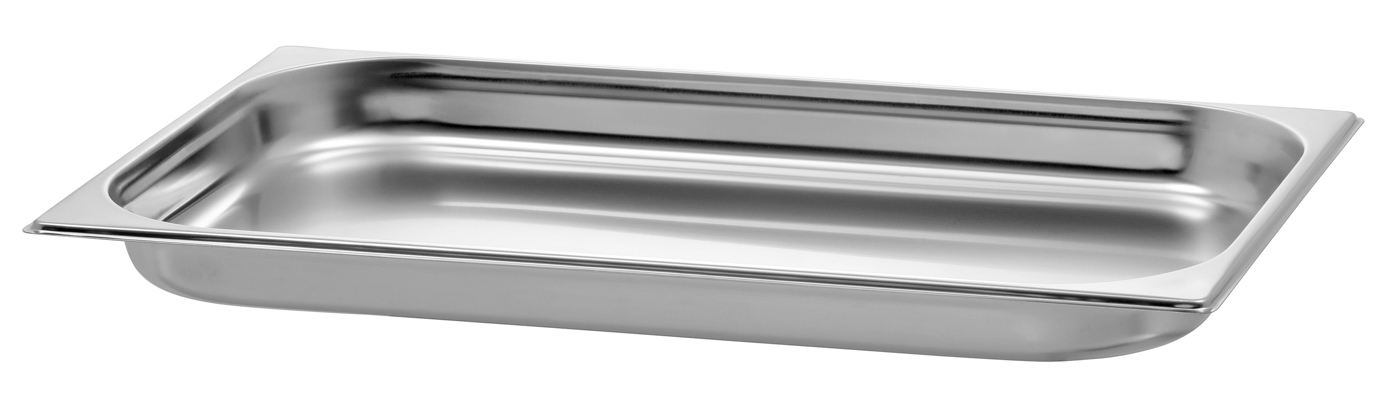 Bartscher GN-Behälter, 1/1, T40 | Ausführung:Ohne Perforation | Maße: 53 x 32,5 x 4,0 cm.Gewicht: 1,1 kg