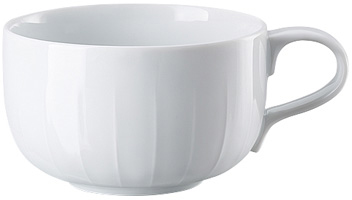 Joyn Weiß von Arzberg, Kombi-Obertasse, aus Porzellan