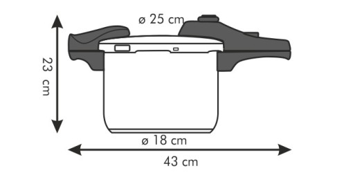 Schnellkochtopf BIO EXCLUSIVE+ 6,0 l