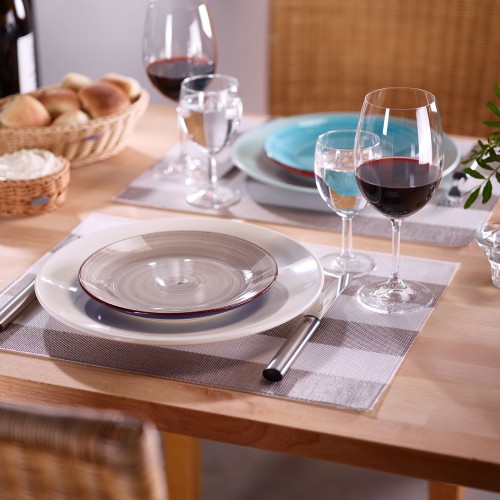 Westmark Tischset »Stripes«, 42 x 32 cm, beige/weiß