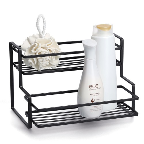 Regal, Metall, schwarz.