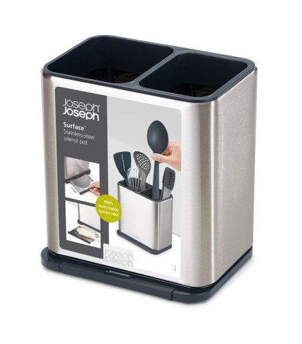 Joseph Joseph Surface - Messer - und Küchenutensilienbehälter - Edelstahl