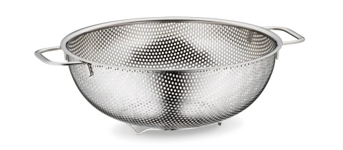 KELA Universalsieb Ares Edelstahl 18/10 silber glänzend 10,0cm 23,5cmØ