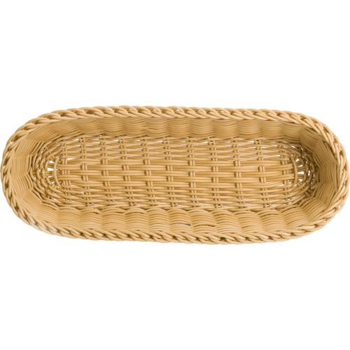 Westmark Baguettekorb oval, 40 x 16 x 8 cm, hellbeige