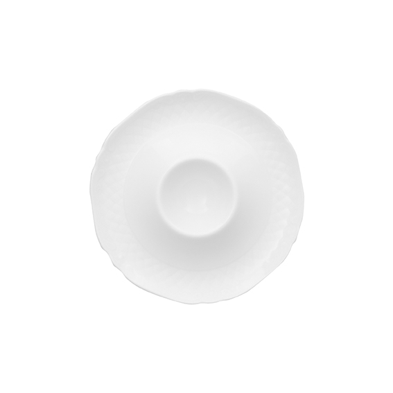 Eierbecher mit Ablage - Durchmesser 13,0 cm Form LA REINE